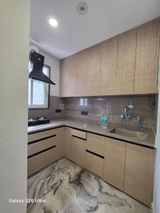Kitchen Image of 720 Sq.ft 2 BHK Builder Floor for rent in Rajouri Garden New Delhi for Rs. 34000