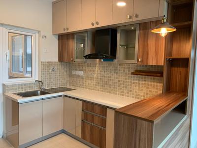 Kitchen Image of 1750 Sq.ft 3 BHK Apartment / Flat for rent in Brigade Woods, Whitefield Bengaluru for Rs. 85000