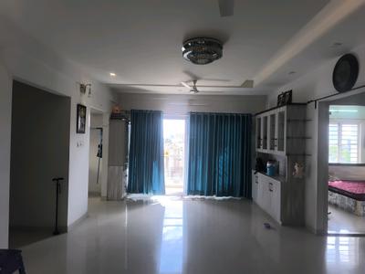 Living Room Image of 1800 Sq.ft 3 BHK Apartment / Flat for rent in Brick Post, Cox Town Bengaluru for Rs. 65000