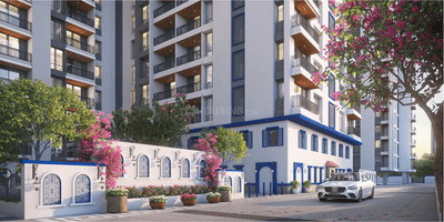 Image of 1151 Sq.ft 2.5 BHK Apartment / Flat for sale in One Aretha, Dhanori, Pune for Rs. 10700000