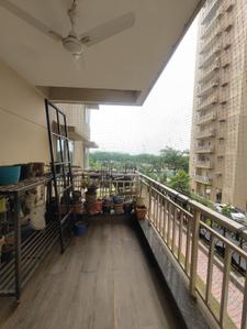 Balcony Image of 3650 Sq.ft 4 BHK Apartment / Flat for rent in Adani Water Lily, Shantigram Ahmedabad for Rs. 125000