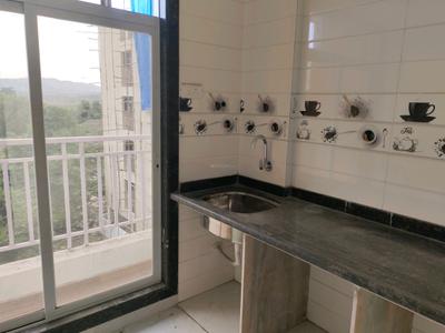 Kitchen Image of 740 Sq.ft 1 BHK Apartment / Flat for sale in Ulwe Navi Mumbai for Rs. 4000000
