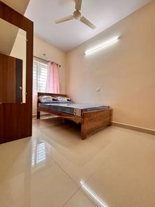 Bedroom Image of 595 Sq.ft 1 BHK Apartment / Flat for rent in Indira Nagar Bengaluru for Rs. 32000