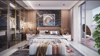 Bedroom Image of 975 Sq.ft 2 BHK Apartment / Flat for sale in Kumar Primeview, Hadapsar Pune for Rs. 6090000
