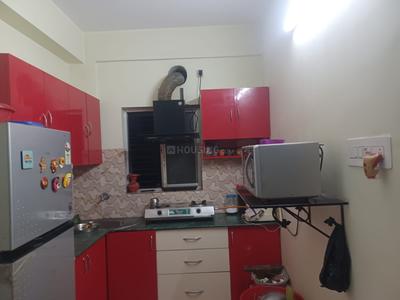 Kitchen Image of 776 Sq.ft 2 BHK Builder Floor for sale in Haltu Kolkata for Rs. 3300000