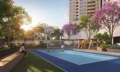 Image of 1050 Sq.ft 2 BHK Apartment / Flat for sale in Lotus Urban Hills Phase 1, Shilphata, Thane for Rs. 6000000
