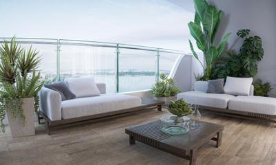 Balcony Image of 3228 Sq.ft 4 BHK Apartment / Flat for sale in Sobha Waterfront, Somajiguda Hyderabad for Rs. 54655874