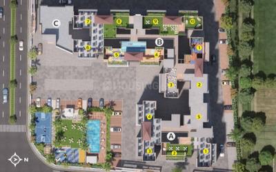 Image of 1412 Sq.ft 3 BHK Apartment / Flat for sale in GK Aryaban, Kiwale, Pune for Rs. 7950000