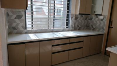 Kitchen Image of 1000 Sq.ft 2 BHK Apartment / Flat for sale in V Value Tulsiyana Residency, Nipania Indore for Rs. 6300000