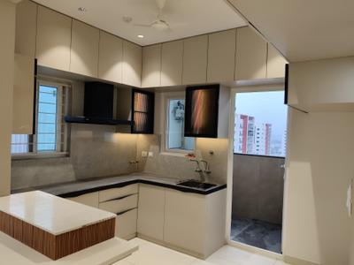 Kitchen Image of 2200 Sq.ft 3 BHK Apartment / Flat for rent in Aparna Zenon, Manikonda Hyderabad for Rs. 70000
