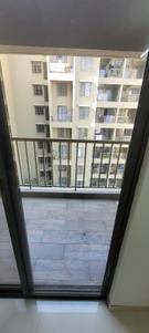 Balcony Image of 1090 Sq.ft 2.5 BHK Apartment / Flat for rent in Runal Spacio, Ravet Pune for Rs. 27000