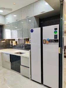 Kitchen Image of 2060 Sq.ft 3 BHK Apartment / Flat for sale in Satyam Imperial Heights, Ghansoli Navi Mumbai for Rs. 43800000
