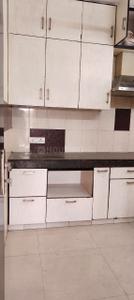 Kitchen Image of 1420 Sq.ft 2 BHK Apartment / Flat for rent in Swaraj Homes Pocket C RWA Sarita Vihar, Sarita Vihar New Delhi for Rs. 38500