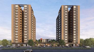 Image of 2070 Sq.ft 3 BHK Apartment / Flat for sale in Sargasan, Gandhinagar for Rs. 8600000
