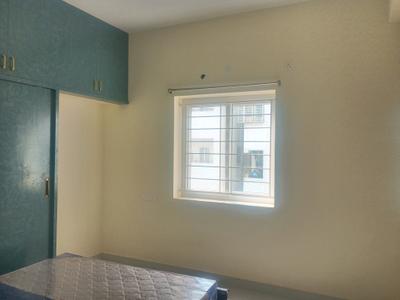 Bedroom Image of 600 Sq.ft 1 BHK Apartment / Flat for rent in Kondapur Hyderabad for Rs. 18000