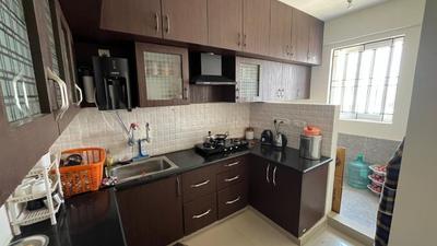 Kitchen Image of 1100 Sq.ft 2 BHK Apartment / Flat for sale in Kammanahalli Bengaluru for Rs. 9000000