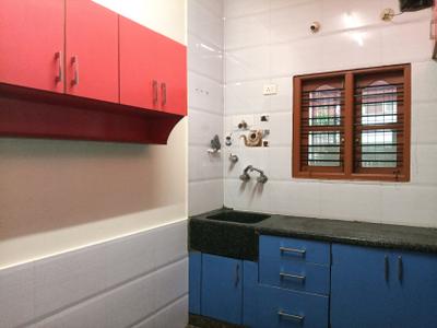 Kitchen Image of 1100 Sq.ft 2 BHK Apartment / Flat for rent in Mahadevapura Bengaluru for Rs. 30000