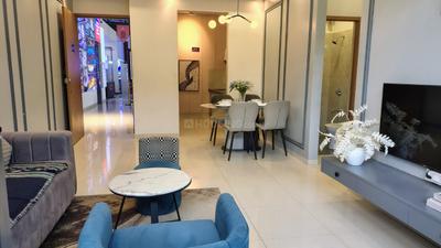 Living Room Image of 926 Sq.ft 2 BHK Apartment / Flat for sale in Kumar Primeview, Hadapsar Pune for Rs. 6500000