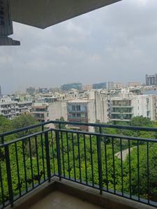 Balcony Image of 1872 Sq.ft 3 BHK Apartment / Flat for rent in Unitech Fresco, Sector 50 Gurgaon for Rs. 58000
