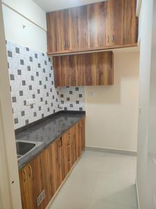 Kitchen Image of 550 Sq.ft 1 BHK Apartment / Flat for rent in C V Raman Nagar Bengaluru for Rs. 26000