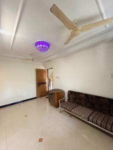 Living Room Image of 600 Sq.ft 1 BHK Apartment / Flat for rent in Kalash Udhyan Complex, Kopar Khairane Navi Mumbai for Rs. 30000