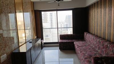 Living Room Image of 750 Sq.ft 2 BHK Apartment / Flat for rent in DLH Leo Tower, Andheri West Mumbai for Rs. 120000
