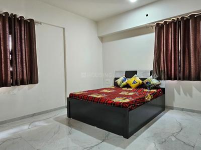 Bedroom Image of 1200 Sq.ft 2 BHK Apartment / Flat for rent in Veer Sawarkar Nagar Nashik for Rs. 30000