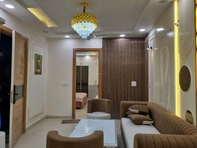 Living Room Image of 750 Sq.ft 2 BHK Apartment / Flat for sale in Dwarka Mor New Delhi for Rs. 5500000