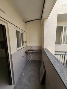 Balcony Image of 1920 Sq.ft 3 BHK Apartment / Flat for rent in DSR Park Ridge, Nallagandla Hyderabad for Rs. 60000