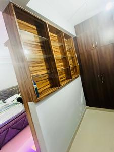 Bedroom Image of 750 Sq.ft 1 RK Apartment / Flat for rent in Harbinger Heights, Dholai Jaipur for Rs. 16500