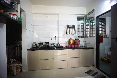Kitchen Image of 1602 Sq.ft 3 BHK Apartment / Flat for sale in New Ranip Ahmedabad for Rs. 7850000