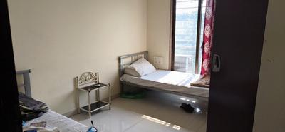 Bedroom Image of 1090 Sq.ft 2 BHK Apartment / Flat for rent in Priyanka Hill View Residency, Belapur CBD Navi Mumbai for Rs. 58000