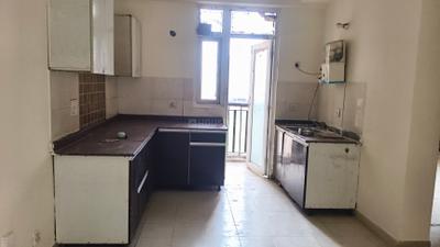 Kitchen Image of 1225 Sq.ft 3 BHK Apartment / Flat for rent in Amrapali Zodiac, Sector 120 Noida for Rs. 25000