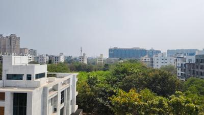 Balcony Image of 1600 Sq.ft 3 BHK Apartment / Flat for sale in New Town Kolkata for Rs. 9000000