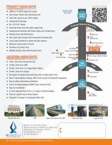 Image of 100 Sq.ft Residential Plot / Land for sale in Ramoji Film City, Hyderabad for Rs. 1500000