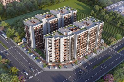 Image of 1450 Sq.ft 2 BHK Apartment / Flat for sale in Nava Naroda, Ahmedabad for Rs. 4050000