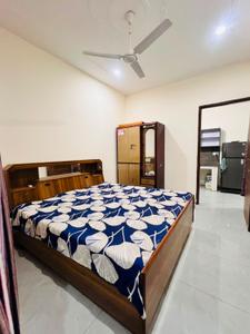 Bedroom Image of 785 Sq.ft 2 BHK Builder Floor for rent in Sector 127 Mohali for Rs. 18000