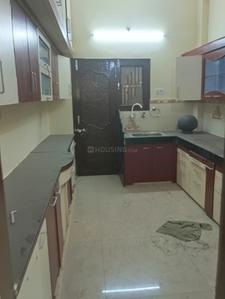 Kitchen Image of 1200 Sq.ft 2.5 BHK Duplex for sale in Limbodi Indore for Rs. 8600000
