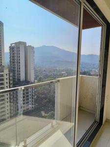 Balcony Image of 550 Sq.ft 1 BHK Apartment / Flat for rent in JVM Tiara, Thane West Thane for Rs. 19000
