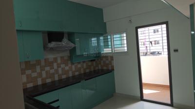 Kitchen Image of 1420 Sq.ft 3 BHK Apartment / Flat for rent in Nest Bonsai, Ottiyambakkam Chennai for Rs. 28000