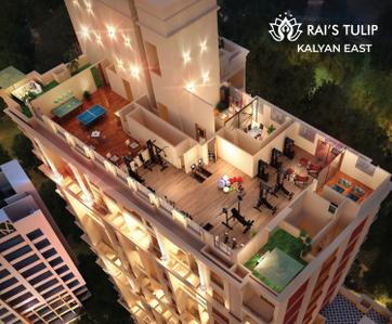 Image of 441 Sq.ft 1 BHK Apartment / Flat for sale in Rai Tulip, Kalyan East, Kalyan for Rs. 4510000