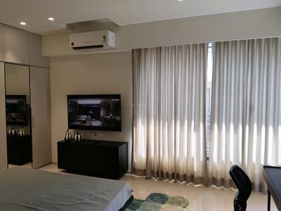 Bedroom Image of 3500 Sq.ft 4 BHK Apartment / Flat for rent in Goyal Riviera Antilla, Prahlad Nagar Ahmedabad for Rs. 150000