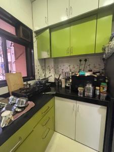 Kitchen Image of 538 Sq.ft 1 BHK Apartment / Flat for sale in New Satara Cooperative Housing Society, Kopar Khairane Navi Mumbai for Rs. 10500000