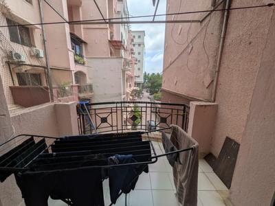 Balcony Image of 1700 Sq.ft 3 BHK Apartment / Flat for sale in Domlur Layout Bengaluru for Rs. 30000000