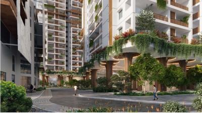 Image of 1996 Sq.ft 3 BHK Apartment / Flat for sale in Lansum EL Palacio, Puppalaguda, Hyderabad for Rs. 16500000