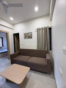 Hall Image of 681 Sq.ft 1 BHK Apartment / Flat for rent in Vijay Nagar Indore for Rs. 18000