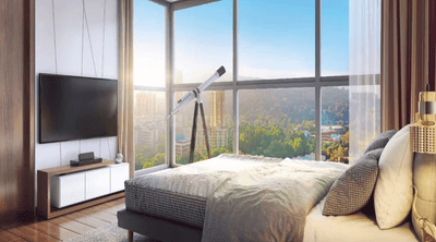 Image of 670 Sq.ft 2 BHK Apartment / Flat for sale in Godrej Exquisite, Hiranandani Estate, Thane for Rs. 15000000