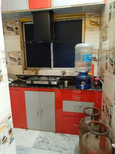 Kitchen Image of 500 Sq.ft 1 BHK Apartment / Flat for rent in Kasba Kolkata for Rs. 16000