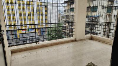 Balcony Image of 750 Sq.ft 1 BHK Apartment / Flat for sale in Sangam Enclave, Airoli Navi Mumbai for Rs. 9900000