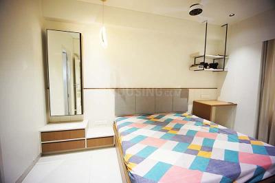 Bedroom Image of 1280 Sq.ft 2 BHK Apartment / Flat for sale in Adani Atrius, Jagatpur Ahmedabad for Rs. 8500000